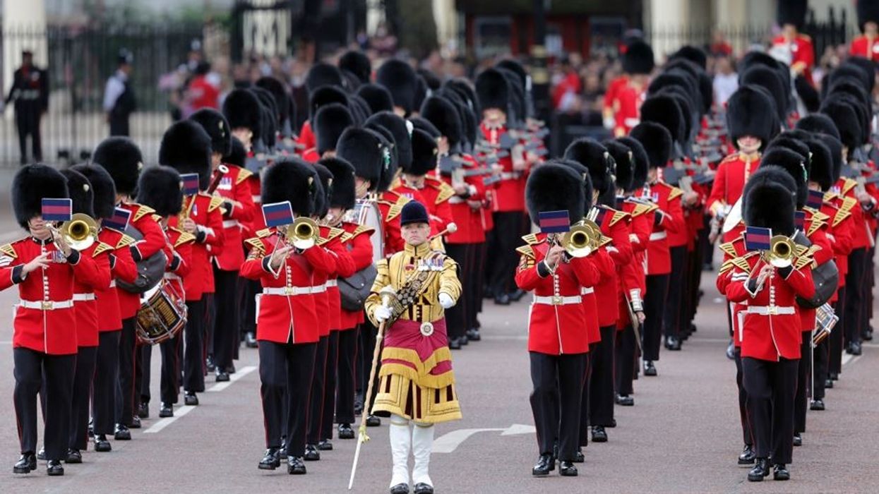 Arrests made after Queen Elizabeth's military parade interrupted