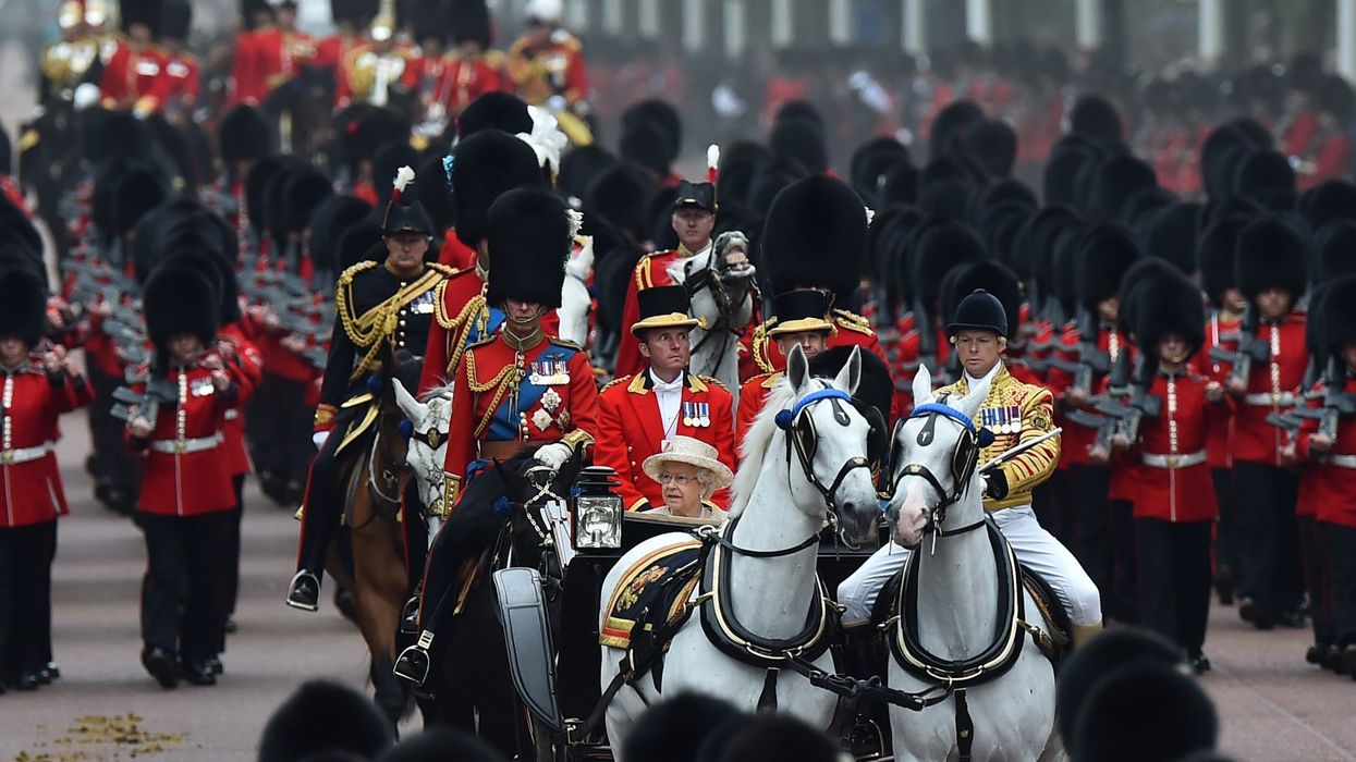 Queen Elizabeth gets Jubilee gift of a horse from France's Macron