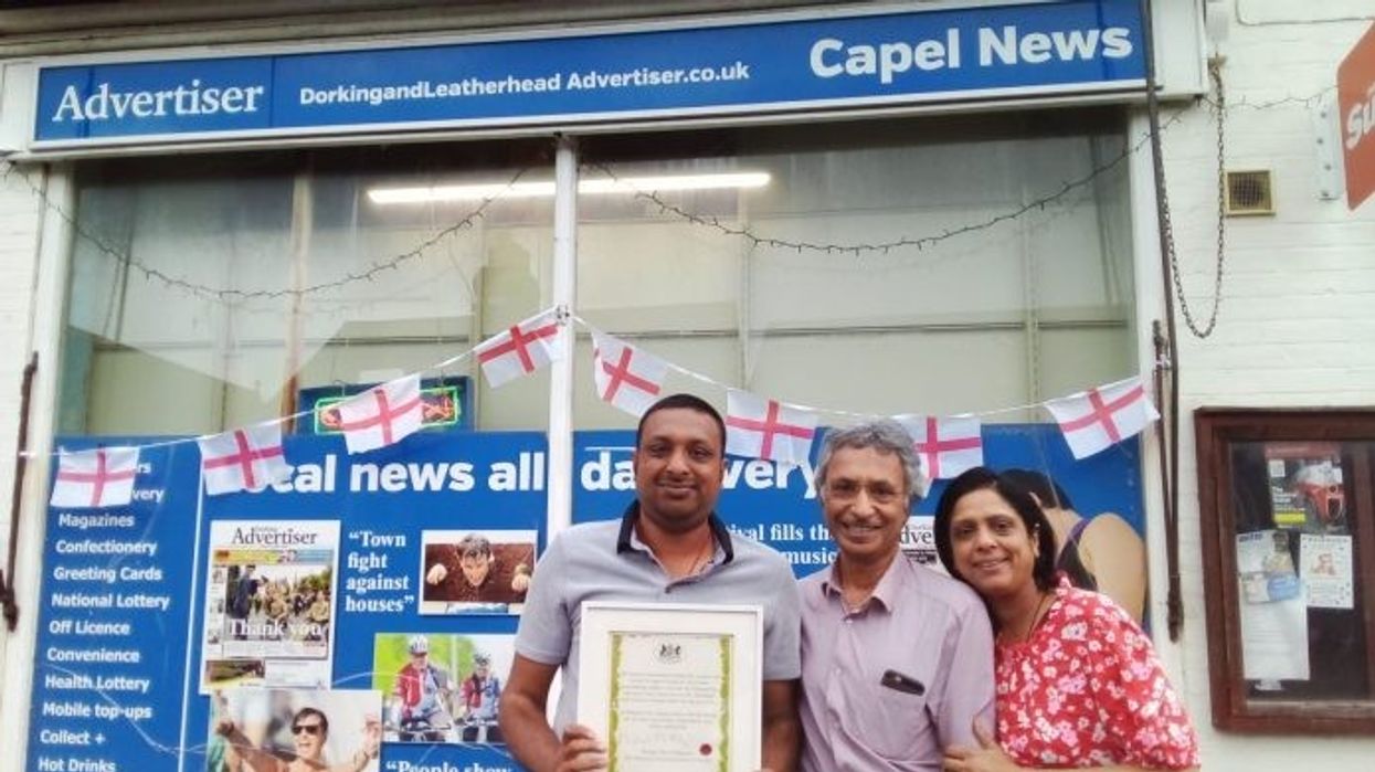 Surrey retailer dedicates Her Majesty’s award to fellow residents