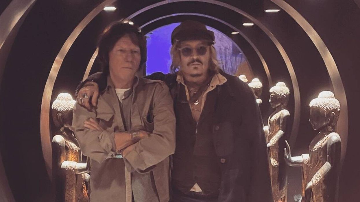 Johnny Depp had a £50,000 feast at an Indian restaurant in Birmingham after trial win