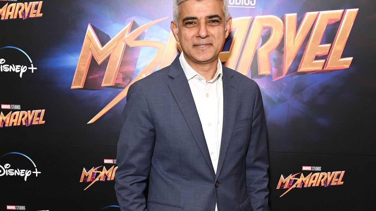 London mayor Sadiq Khan welcomes guests and celebrates the rich diversity of storytelling at a special screening of Marvel Studios' Ms Marvel