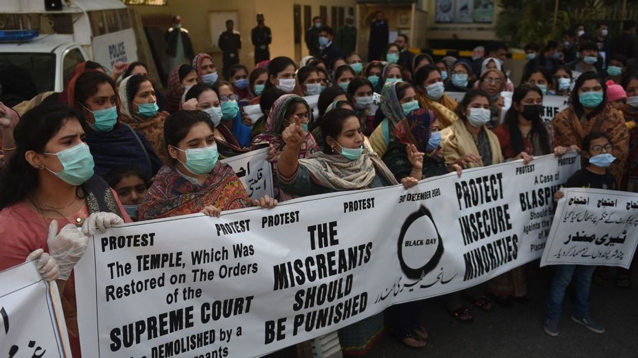 Hindu temple vandalised in Pakistan's Karachi