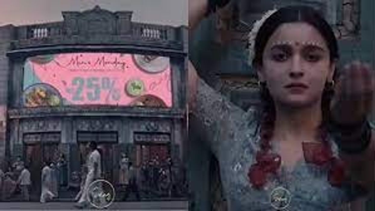 Pakistani restaurant receives severe criticism for using Alia Bhatt's Gangubai Kathiawadi scene in advertisement to lure men