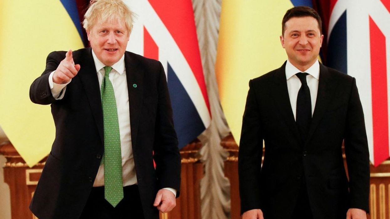 Offered president Zelenskiy a major new military training programme that could change the equation of this war: Boris Johnson