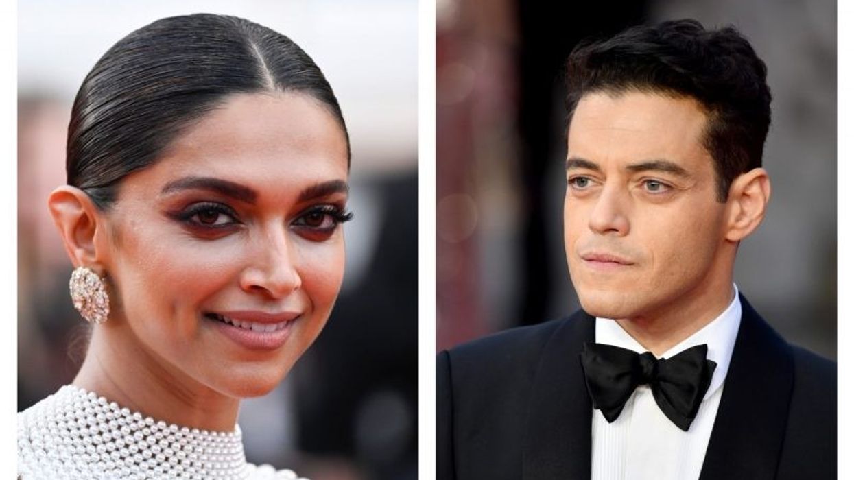 Deepika Padukone graces an event in Spain with Rami Malek