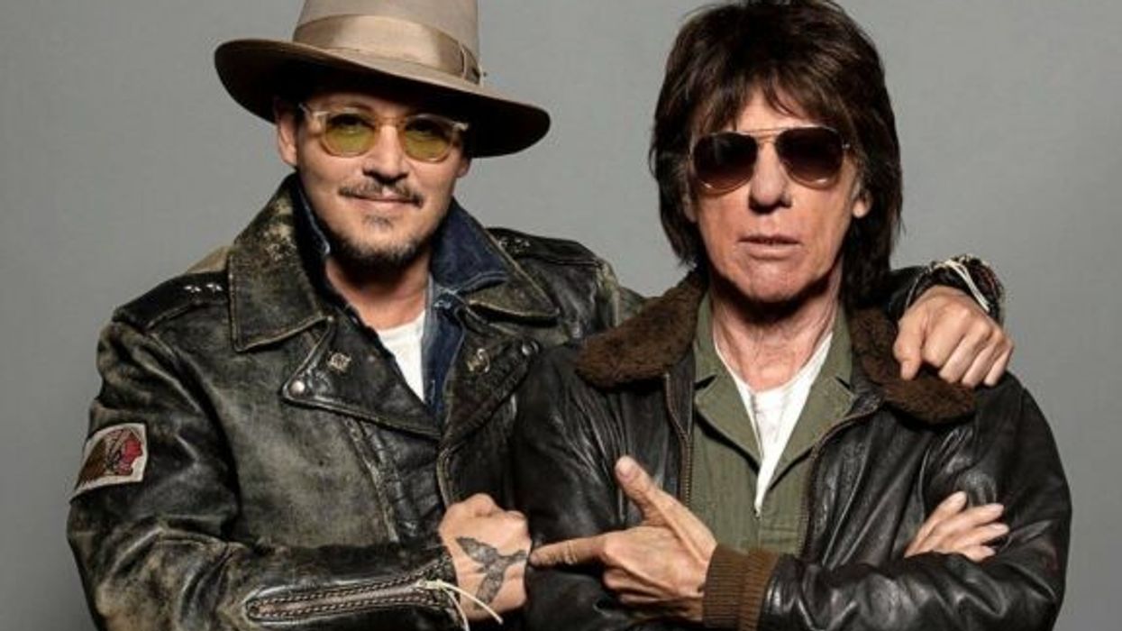 Johnny Depp and Jeff Beck drop Beach Boys cover from upcoming album 18