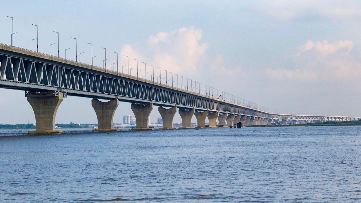 'It is a monument of pride, symbol of our dignity, capacity and emotion:' Sheikh Hasina as she inaugurated Bangladesh's longest rail-road bridge