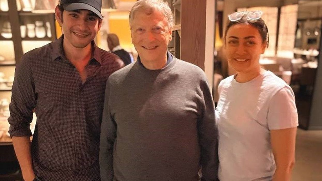 ‘Truly an inspiration,’ says Mahesh Babu as he and his wife meet Bill Gates in New York
