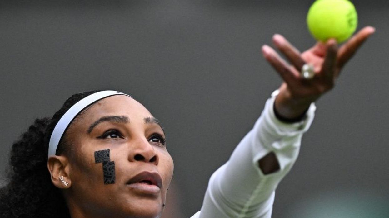 Explainer: Why Serena Williams wore KT Tape on her face at Wimbledon