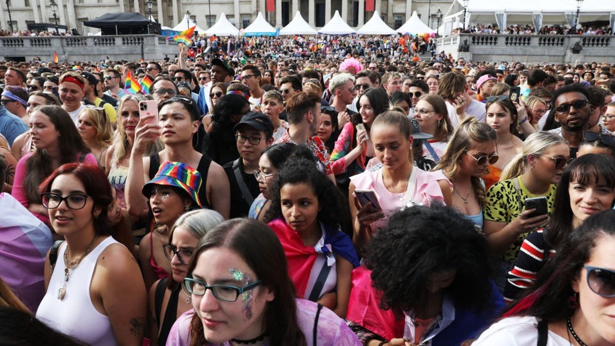 More than a million pack London's streets to celebrate 50th anniversary of UK's first Pride parade