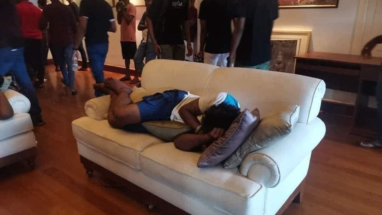 Sri Lankan protesters find millions of rupees from Gotabaya Rajapaksa's house amid economic turmoil