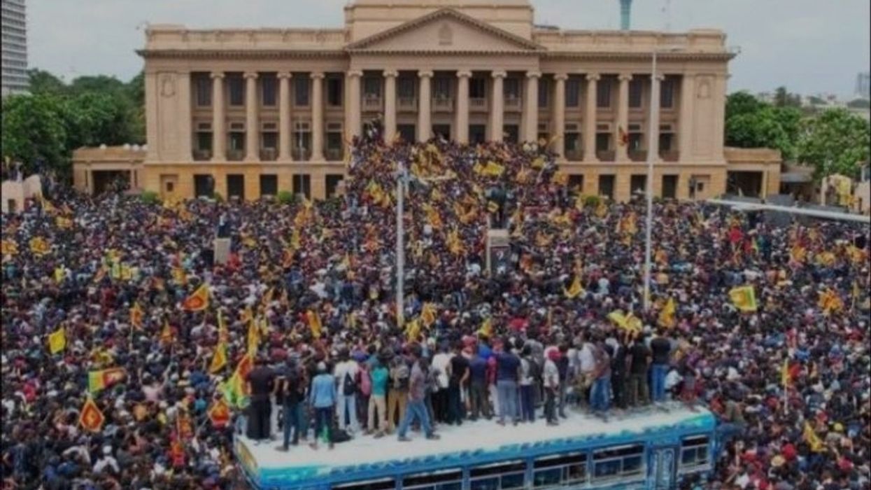 Sri Lanka's anti-government protesters to hand back iconic govt buildings to authorities