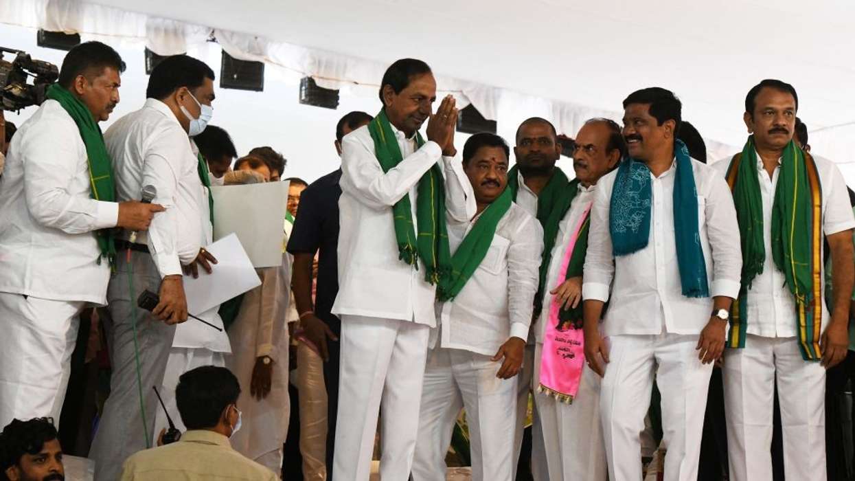 Foreign countries are causing cloud bursts in some places of our country: Telangana CM KCR