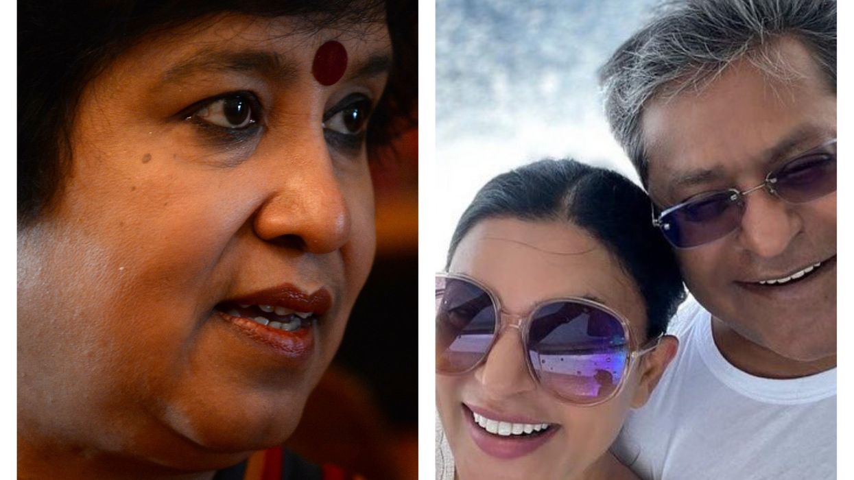 Taslima Nasrin slams Sushmita Sen for ‘spending time with a very unattractive’ Lalit Modi who’s ‘involved in various crimes’