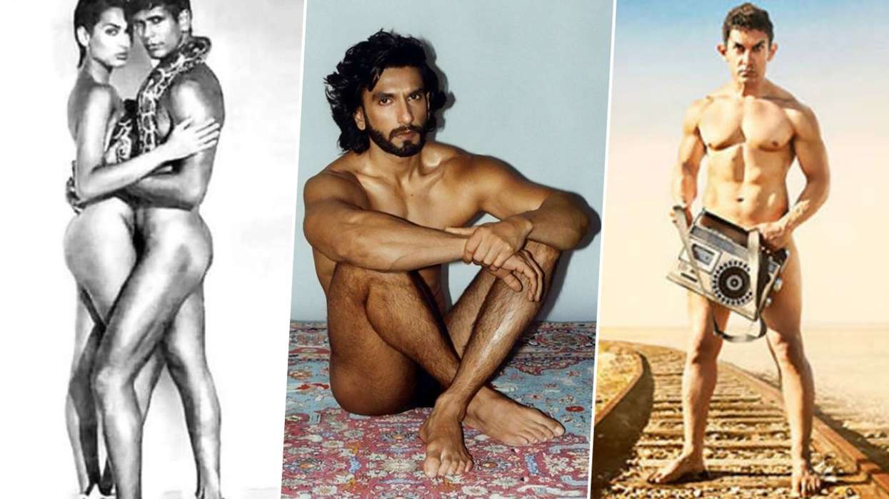 Here're Indian celebrities who went naked in front of camera before Ranveer Singh