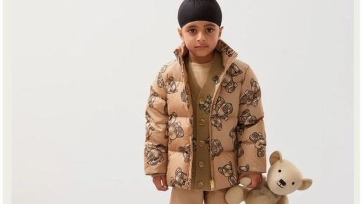 Sahib Singh makes history by becoming Burberry Children’s first Sikh model