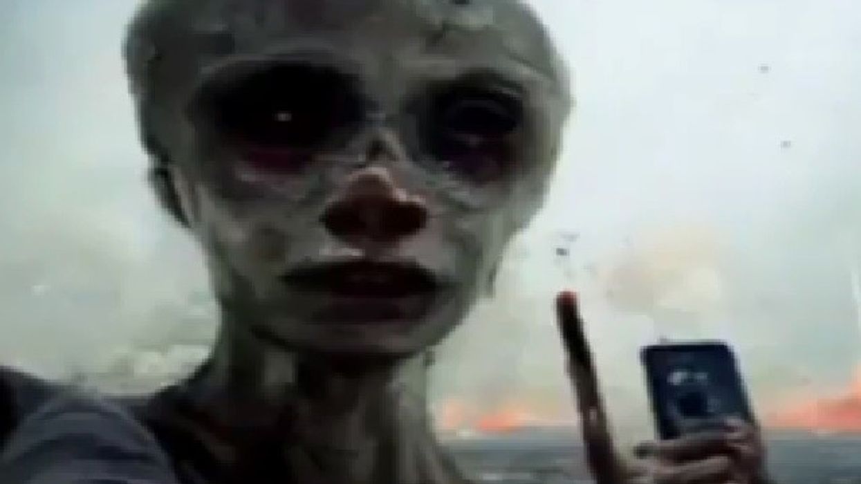 AI predicts 'haunting' last selfies on earth before the end of the world, watch video