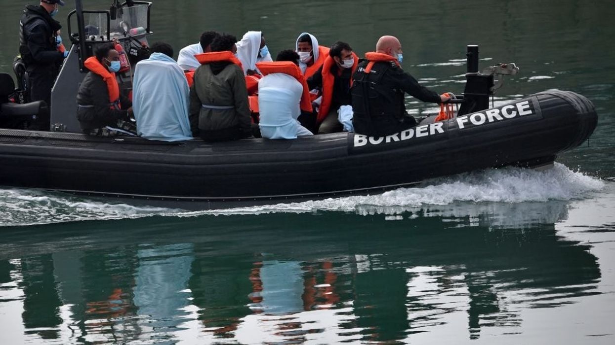 Nearly 700 migrants crossed Channel on Monday in 2022 record: UK