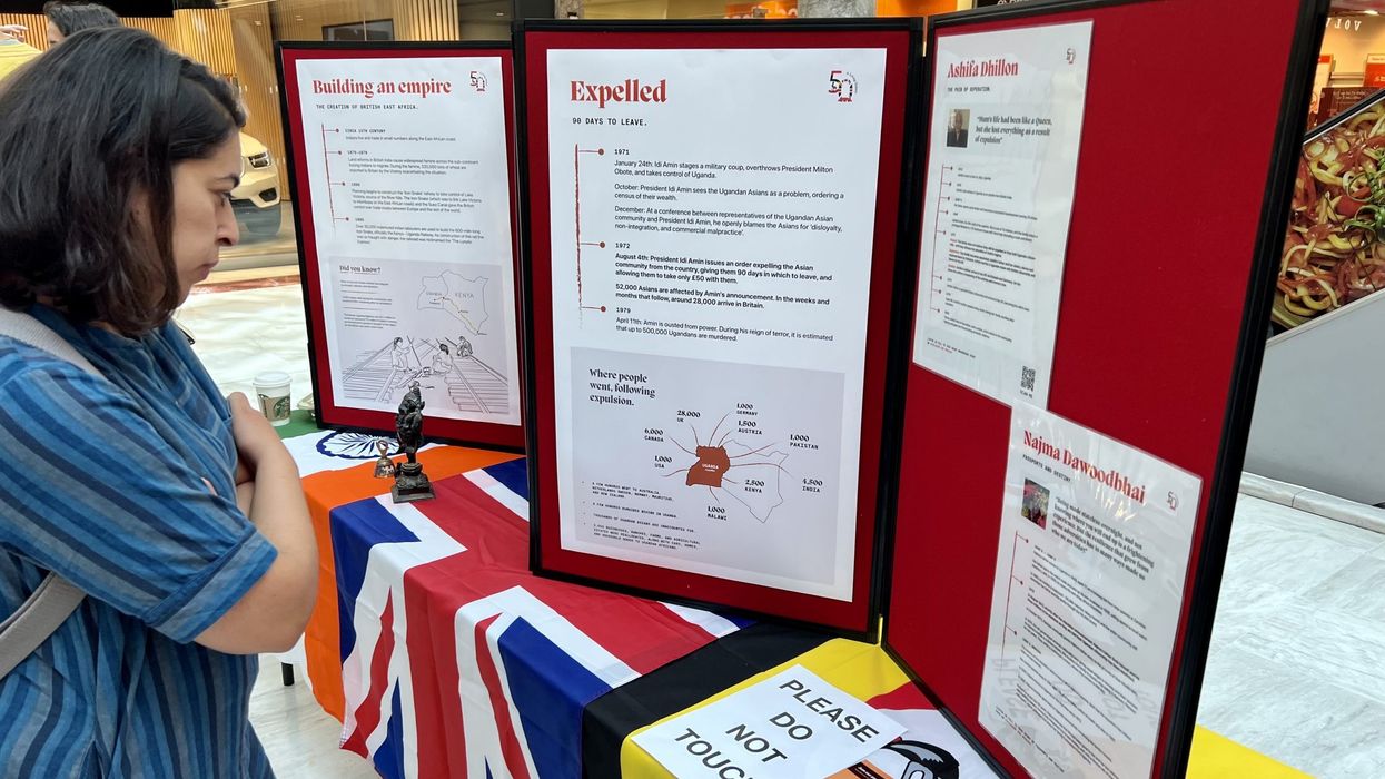 Marking 50 years since the arrival of the Ugandan Asians to the UK