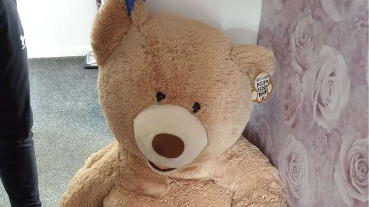 Rochdale: Teen car thief jailed after being caught hiding inside giant teddy bear