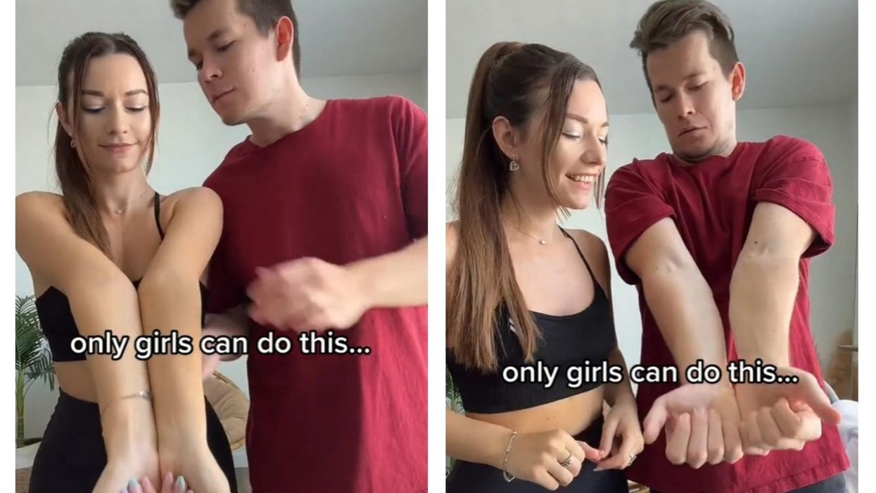 Millions of men failed to do this simple arm movement which women can do with ease!