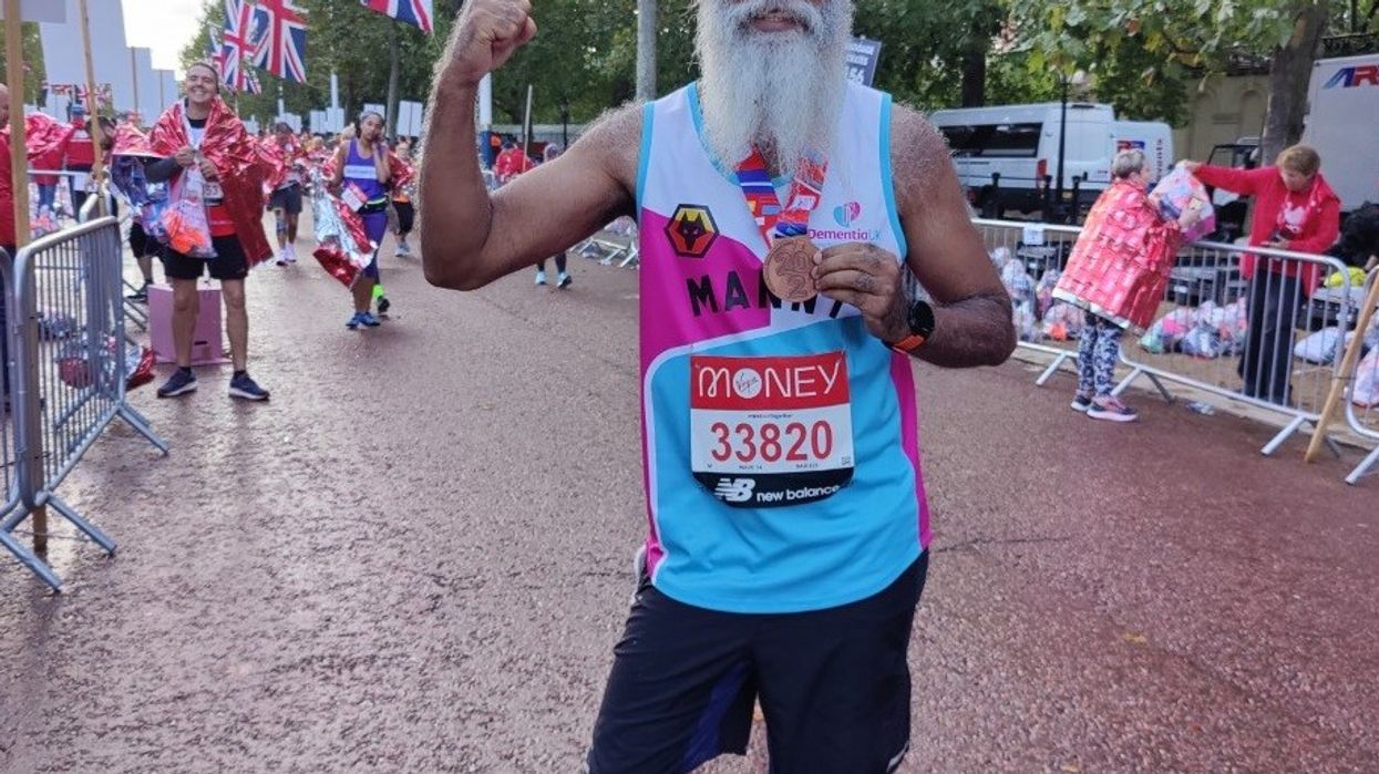 We’ve served 35,000 samosas to date, raised around £40,000 to help fight dementia: Manny Singh Kang, Dementia UK Volunteer Ambassador