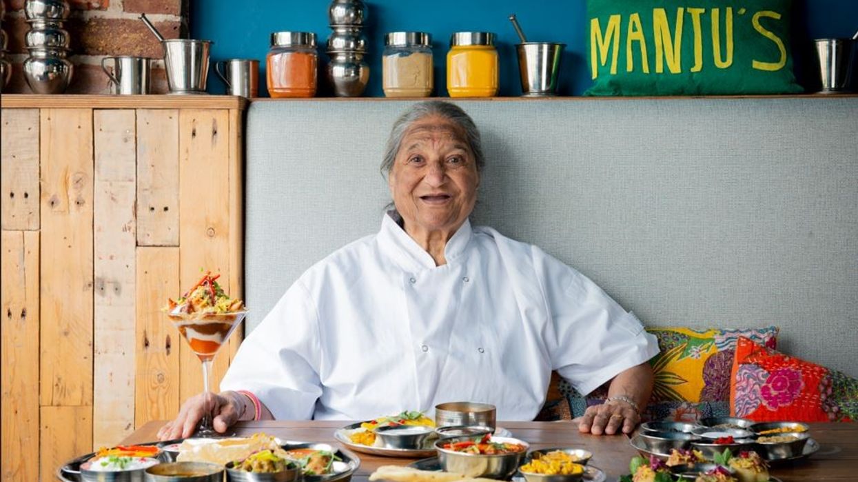 'I want to continue cooking and feed people for as long as I can,' says one of UK's oldest chefs Manjula Patel