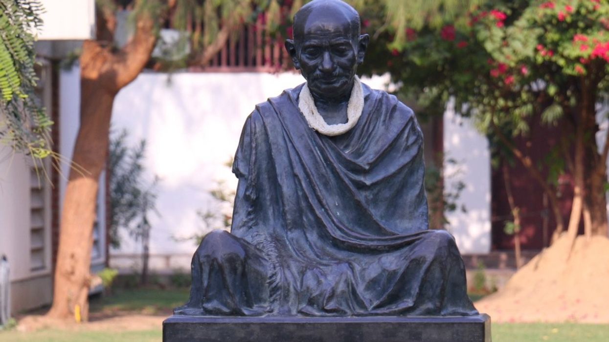 Gandhi statue outside Hindu temple in New York vandalised in possible hate crime: Reports