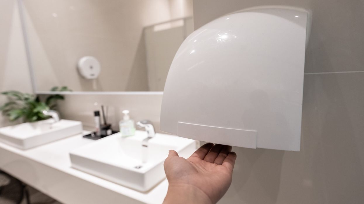 Health warning! Hand dryers in public toilets spew dangerous bacteria