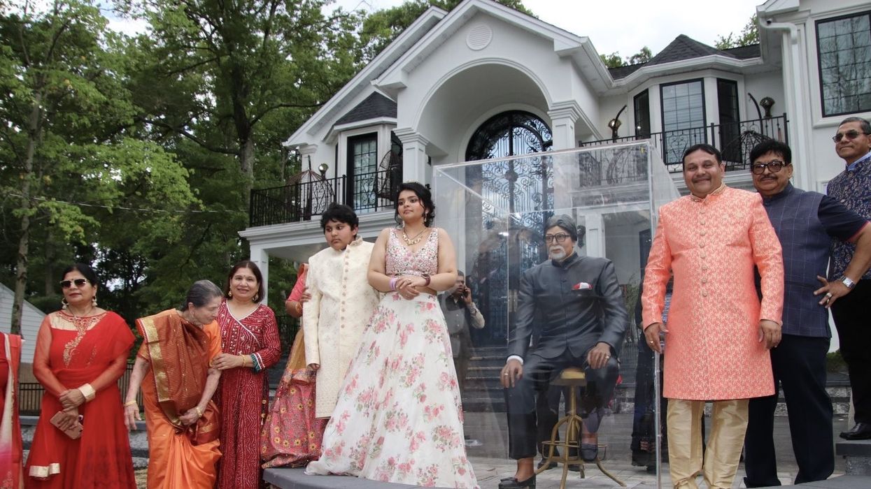 Indian-American family spends big to install Amitabh Bachchan’s life-size statue outside their New Jersey home: ‘He’s nothing less than a god’