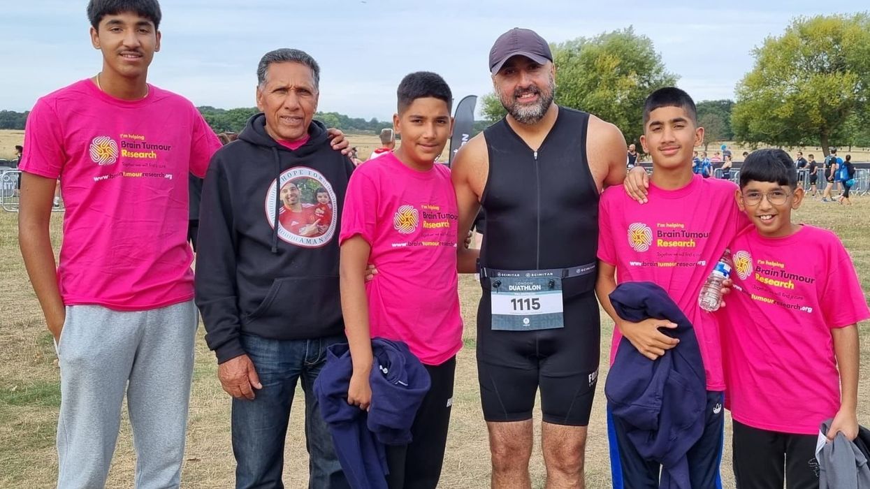 Bucks Sikh's three challenges in memory of ‘three gems’ lost to cancer