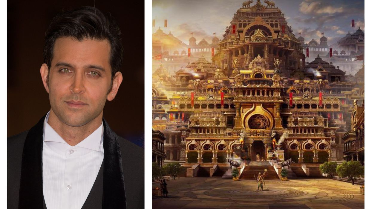 Hrithik Roshan extends best wishes to Madhu Mantena as he announces magnum opus Mahabharata at the global Disney event D23 Expo