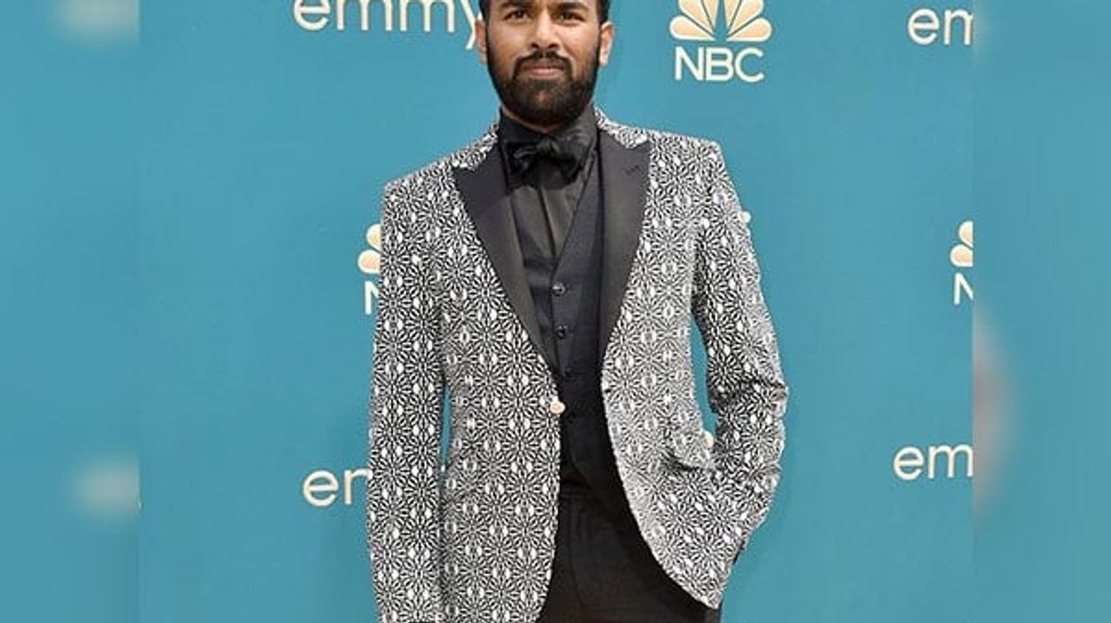 Indian-origin actor Himesh Patel shines in black at Emmys 2022