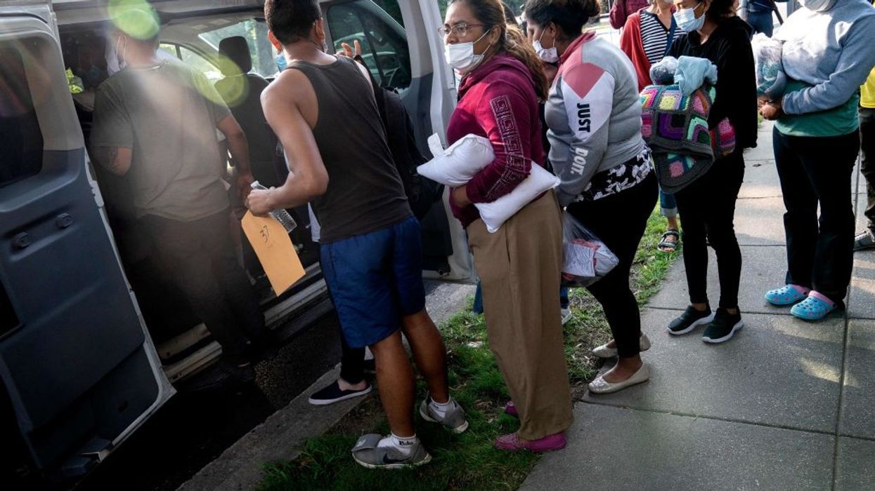 Texas, Florida send migrants to VP Kamala Harris' residence