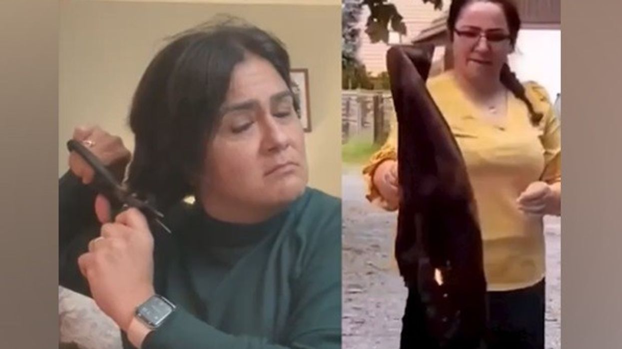 Iranian women chop off hair, burn hijabs to mark protest over death of Mahsa Amini