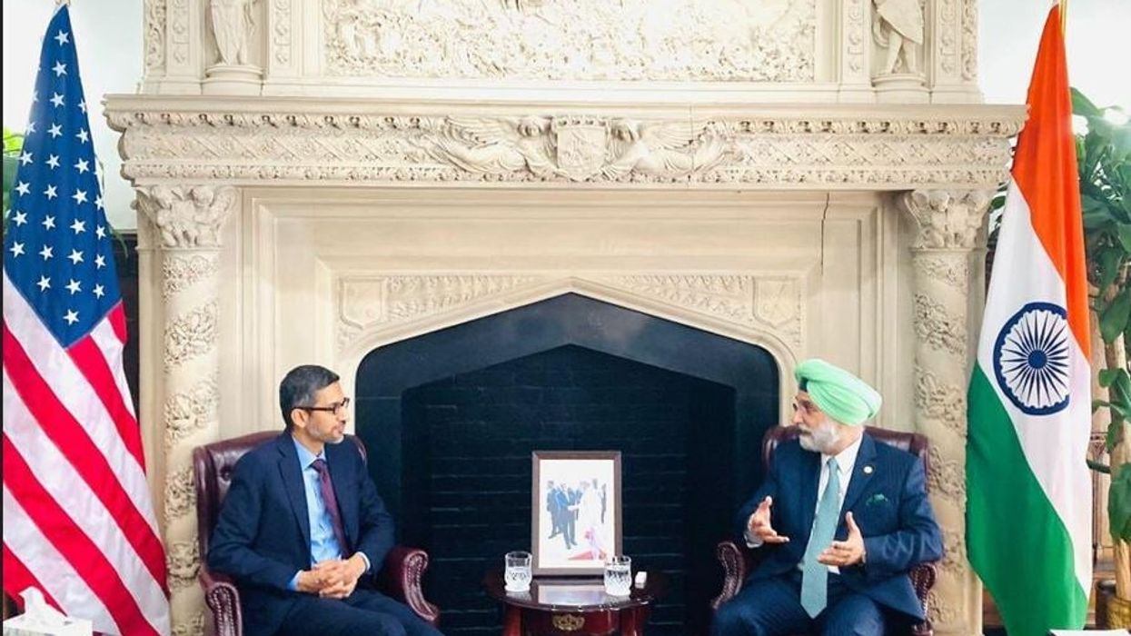 Sundar Pichai meets Indian ambassador in the US, discusses Google's commitment to India