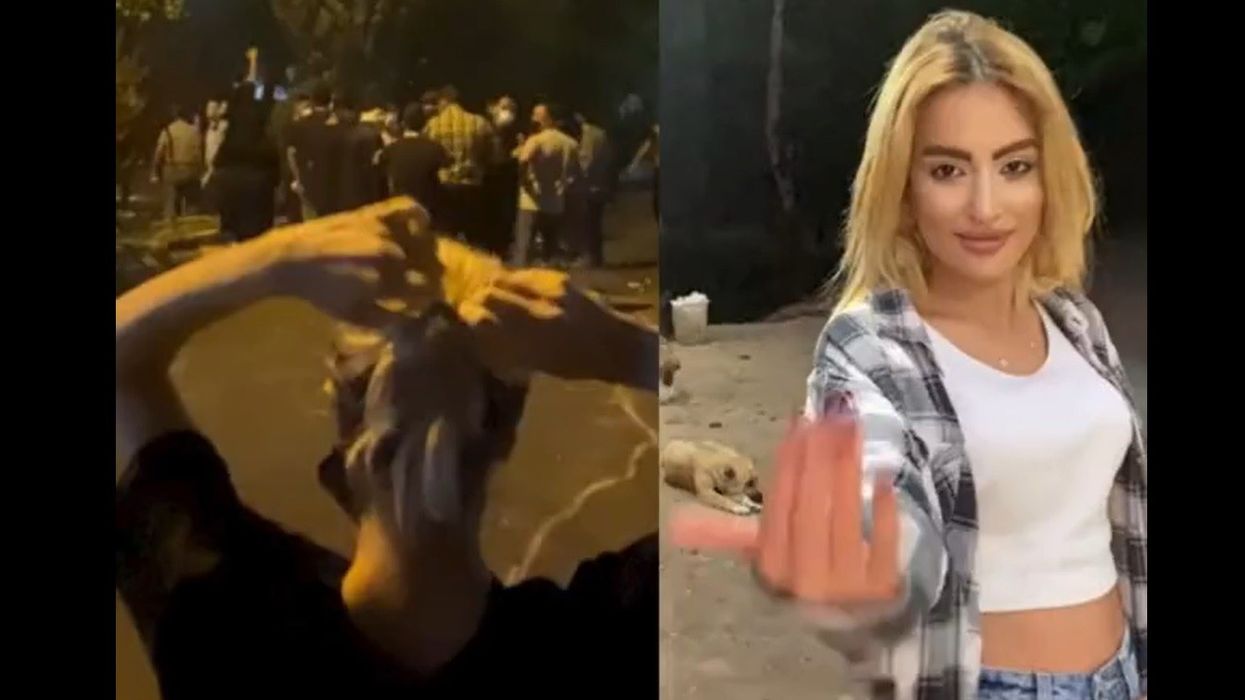 Woman whose video of tying her unscarved hair back to join protest over Amini's death went viral shot dead: Reports