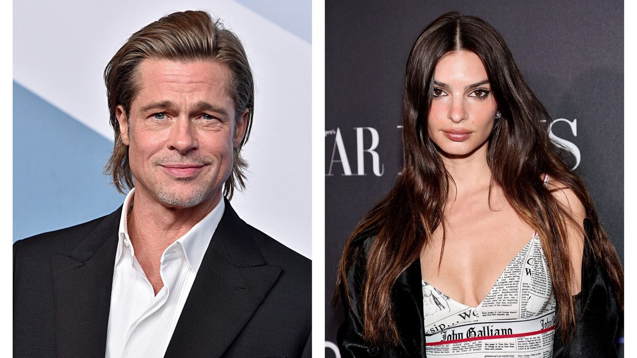 Is Brad Pitt keeping his romance with Emily Ratajkowski low-key as he worries Angelina Jolie will badmouth him to kids?