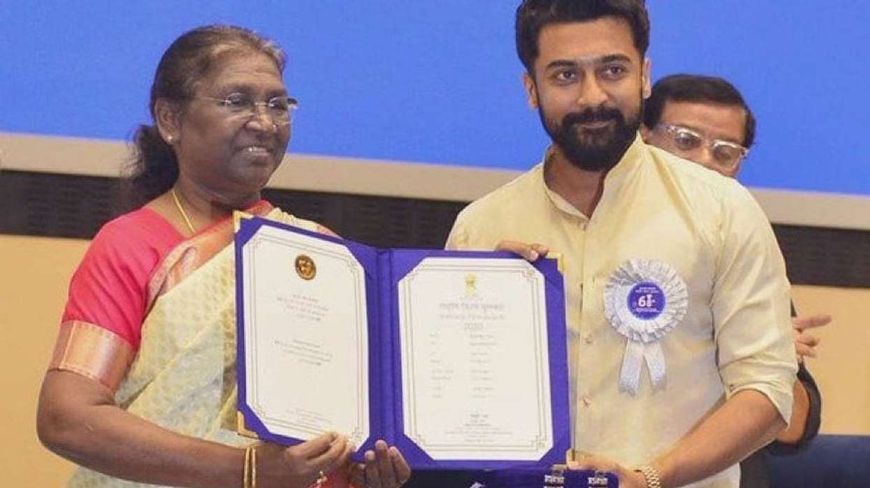 Truly a moment I'll never forget: Suriya after winning National Award for Best Actor