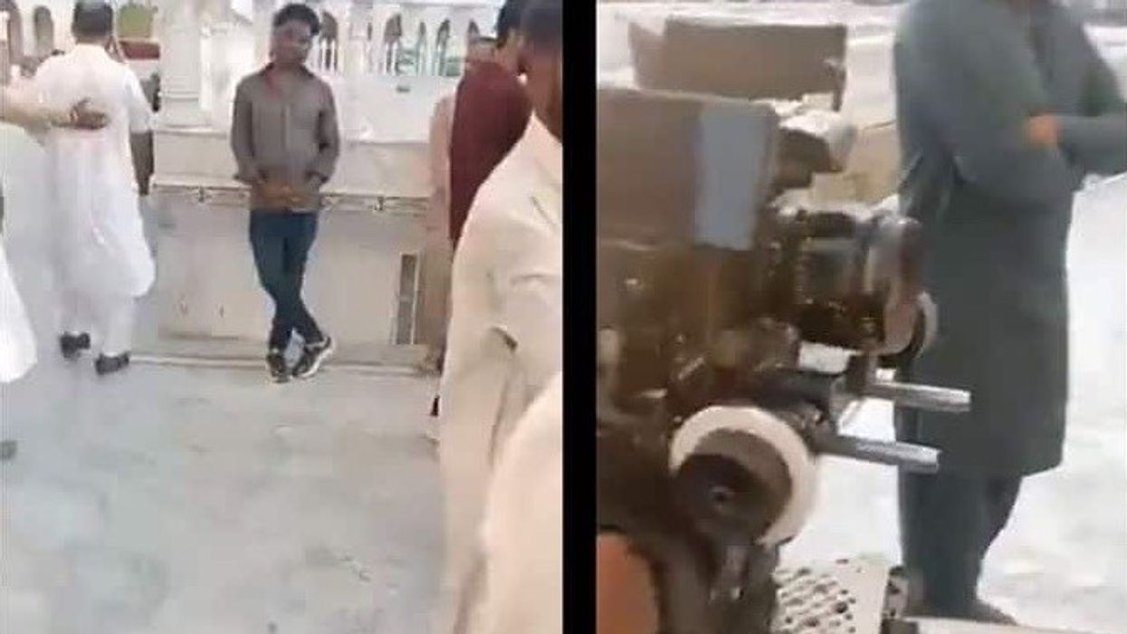 Film crew shoots movie inside gurudwara in Pakistan while wearing shoes, BJP leader Sirsa demands prompt action