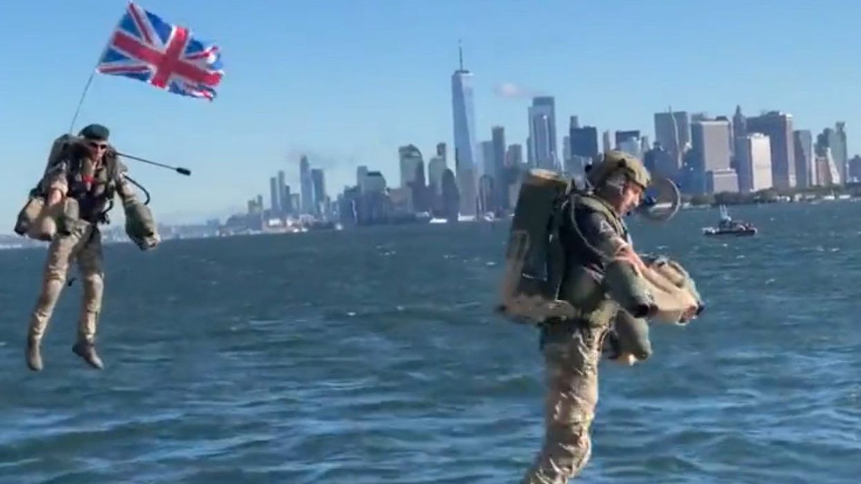 Watch: Royal Navy tests Iron Man-style ‘jet pack’ suits