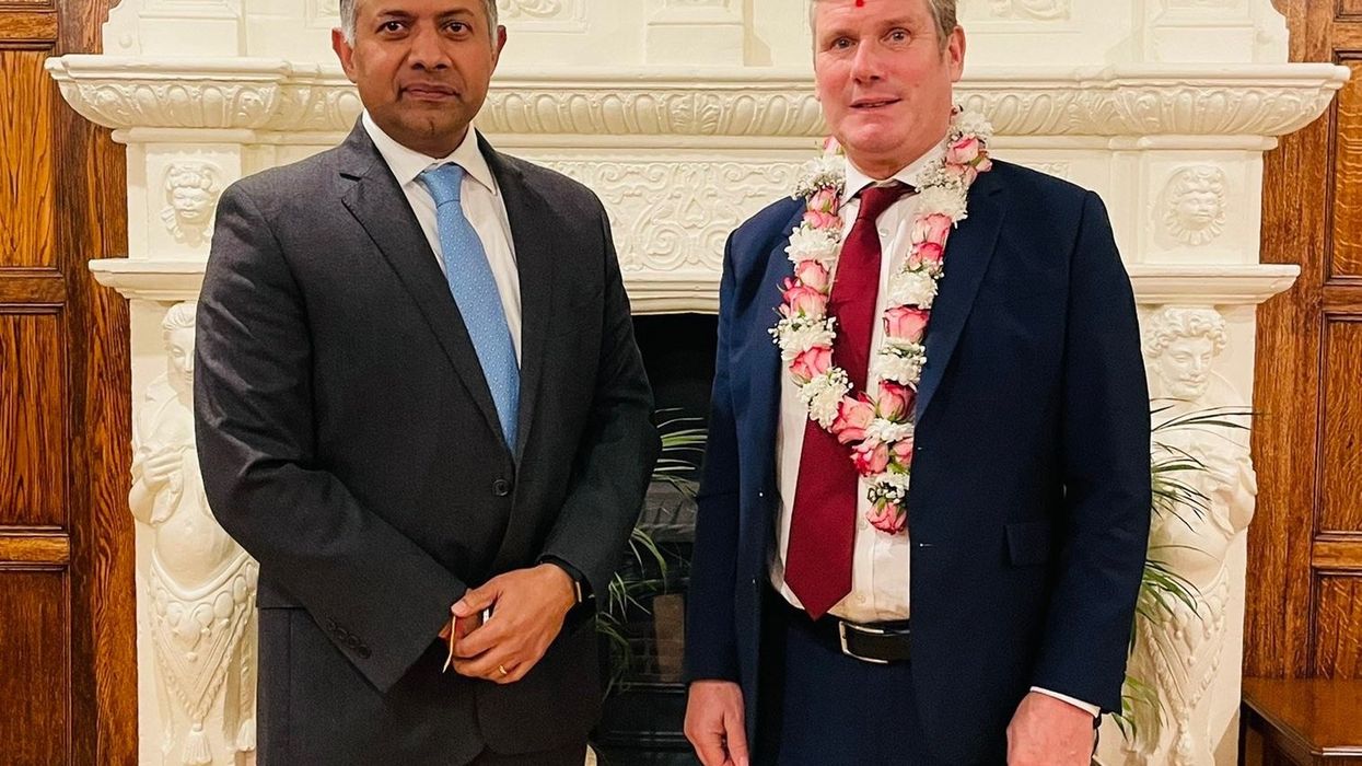 Indian High Commissioner holds 'productive' talk with Labour party leader Keir Starmer