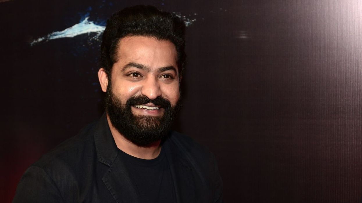 Jr NTR jets off to Japan with sons for 'RRR' premiere