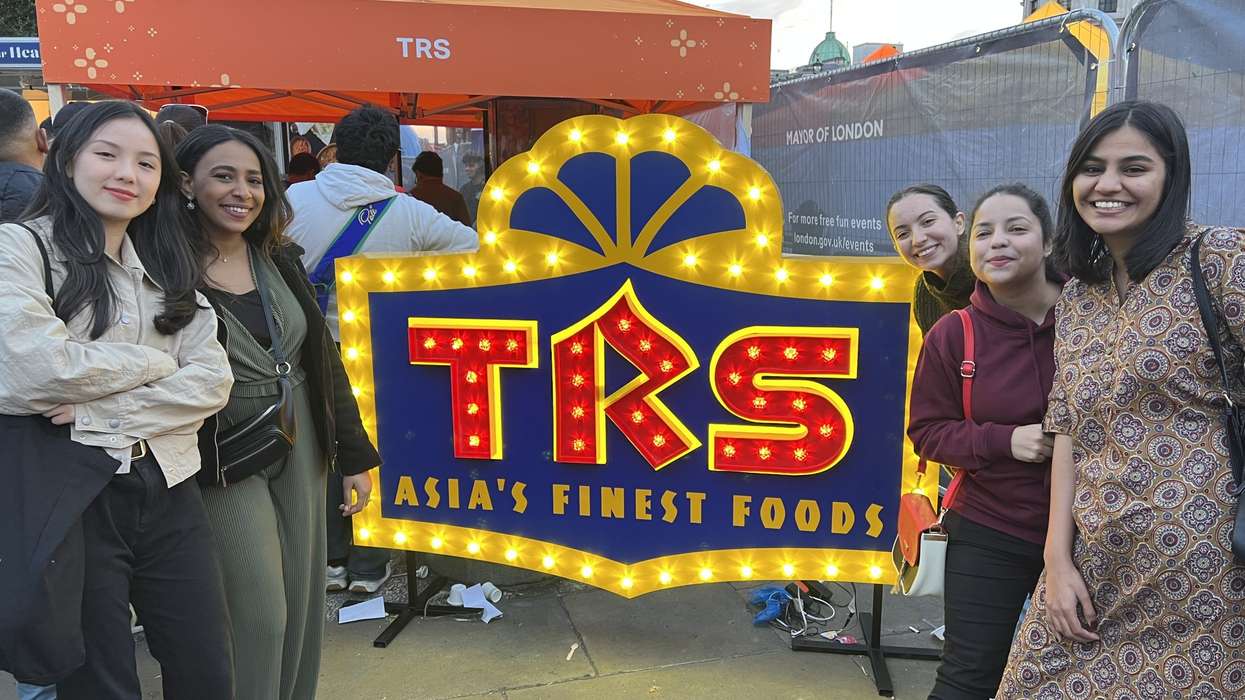 When TRS brought the taste of Diwali, to Trafalgar Square!