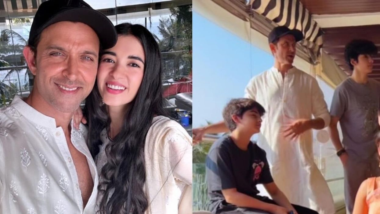 Hrithik Roshan celebrates first Diwali with girlfriend Saba Azad, picture goes viral