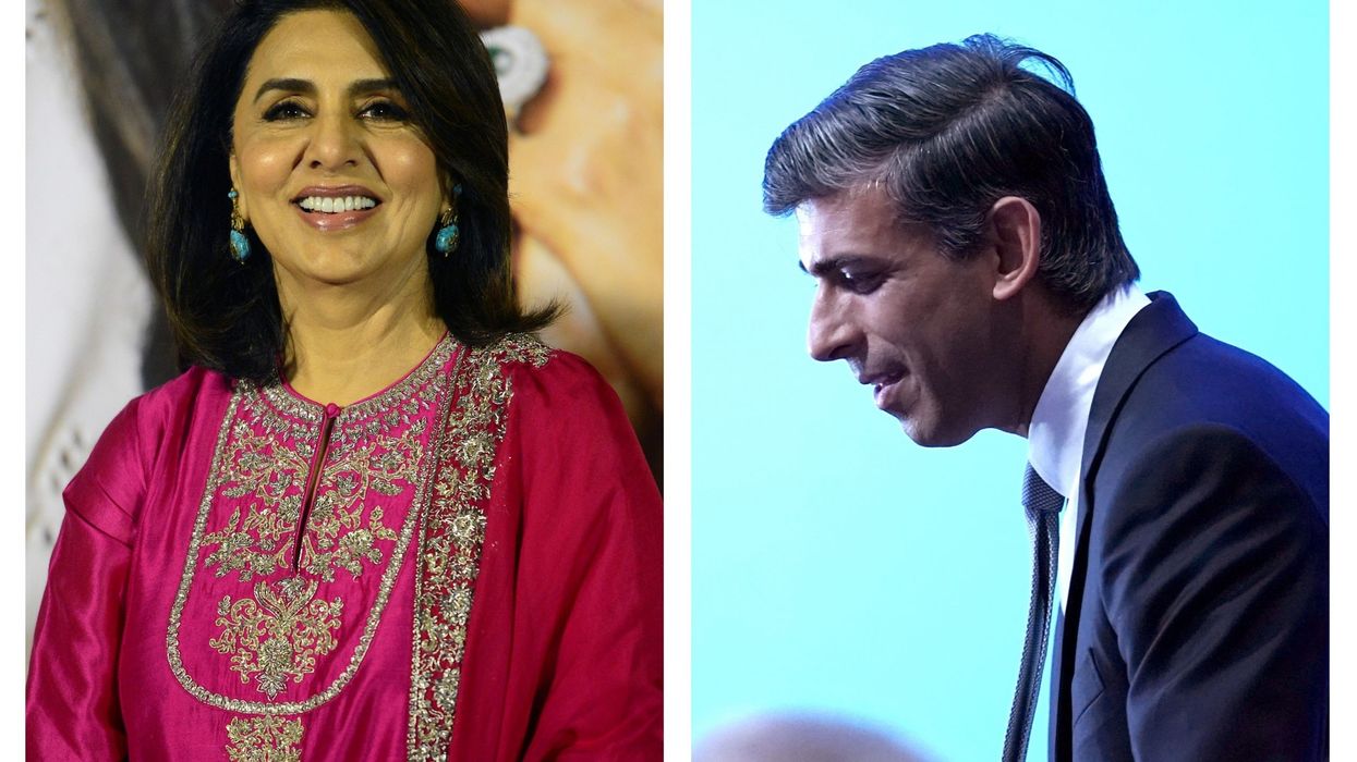 Neetu Kapoor points out the funniest connection between her and late husband Rishi Kapoor’s film Amar Akbar Anthony and the UK politics