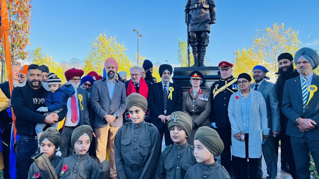 Statue honouring Sikh soldiers unveiled in Leicester