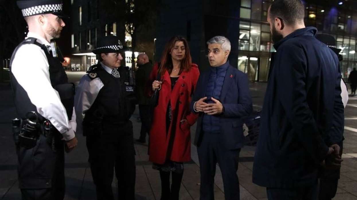 Sadiq Khan says tackling violence in London is 'top priority'