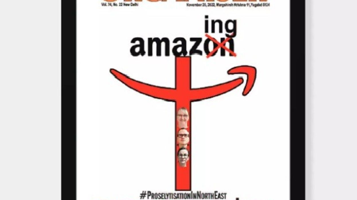 Amazon funding religious conversions in northeast India: RSS-linked weekly