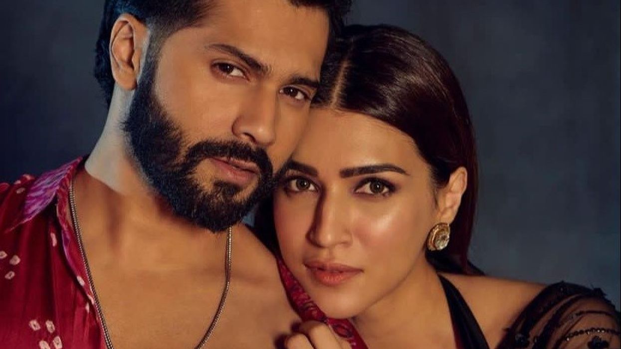 Varun Dhawan calls his Bhediya co-star Kriti Sanon ‘The Golden Girl’